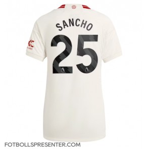 Manchester United Jadon Sancho #25 Tredje Matchtröja Dam 2023-24 Kortärmad